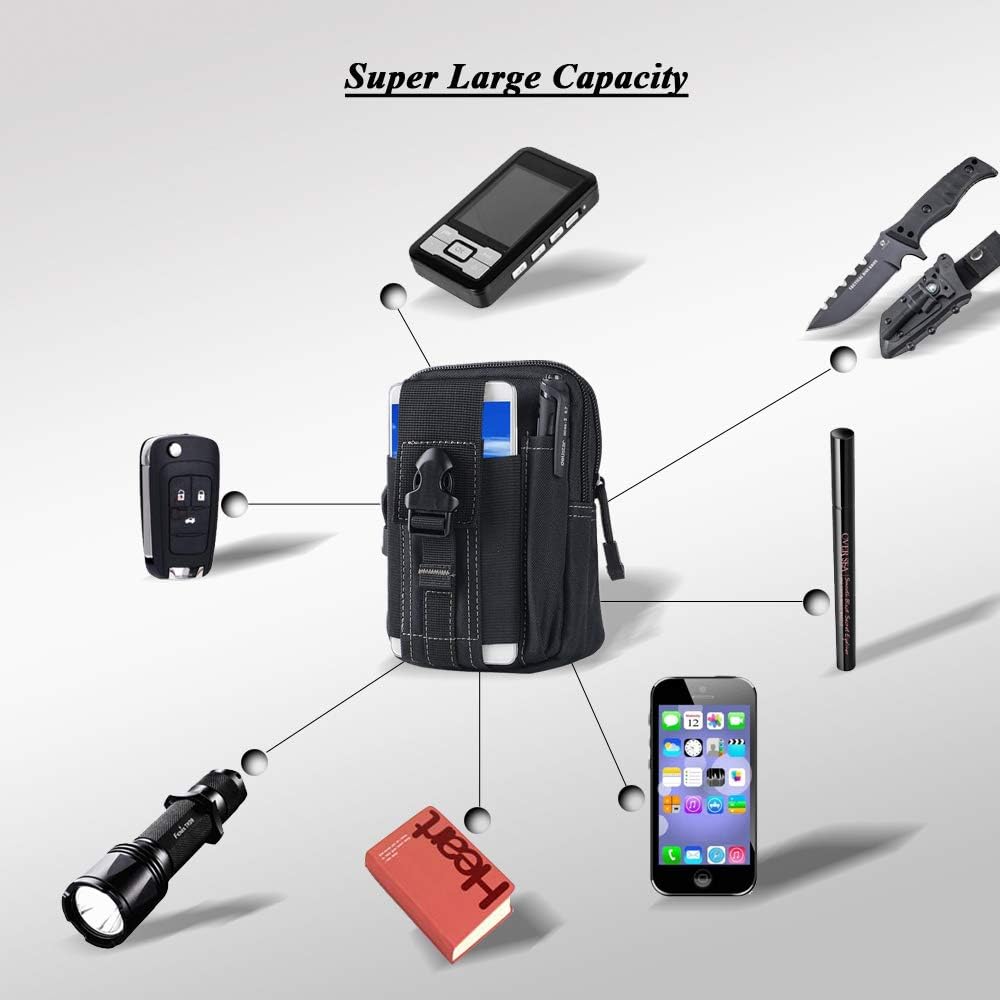 Tactical Molle Belt Pouch Mili - Outdoor Adventure Camp 评论和价格