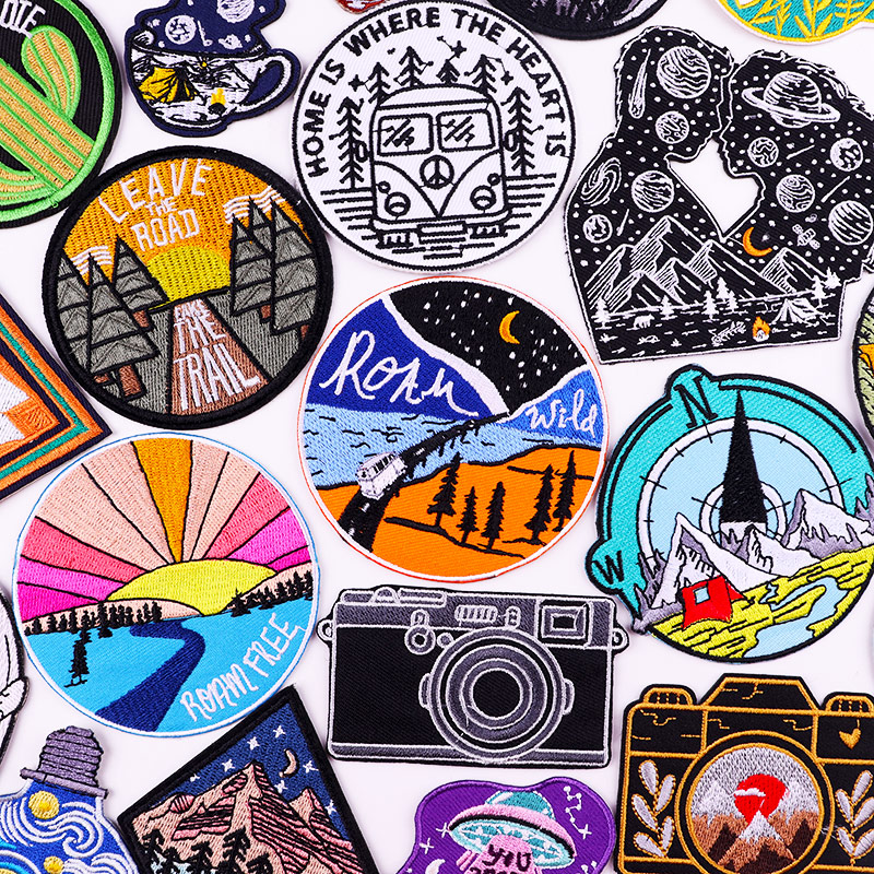 Iron On Patches DIY Outdoor Tr - Outdoor Adventure And Travel Show 评论和价格