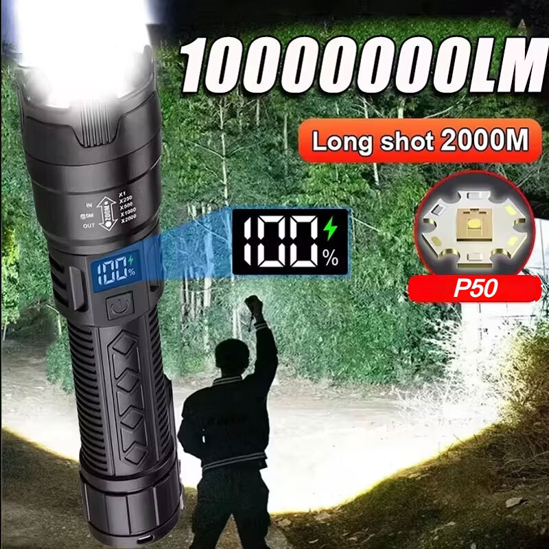 High Strong Power Led Flashlig - Outdoor Adventure Camp 评论和价格