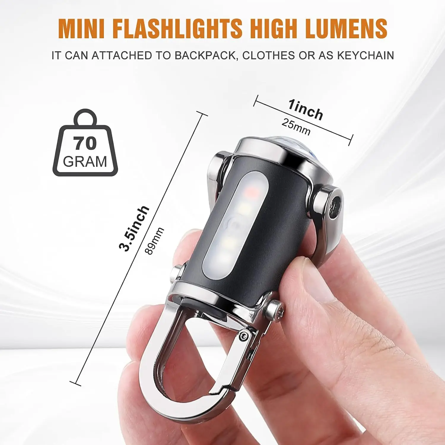 Mini Keychain Flashlight Recha - Outdoor Adventure Camp 评论和价格