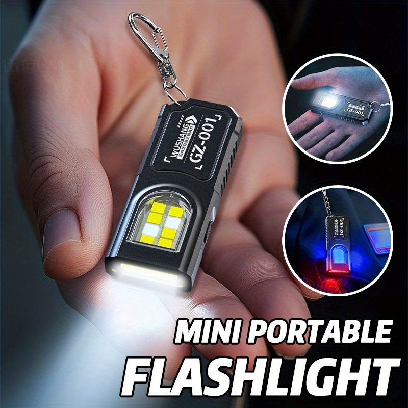 Powerful Mini COB LED Keychain - Outdoor Adventure Camp 评论和价格