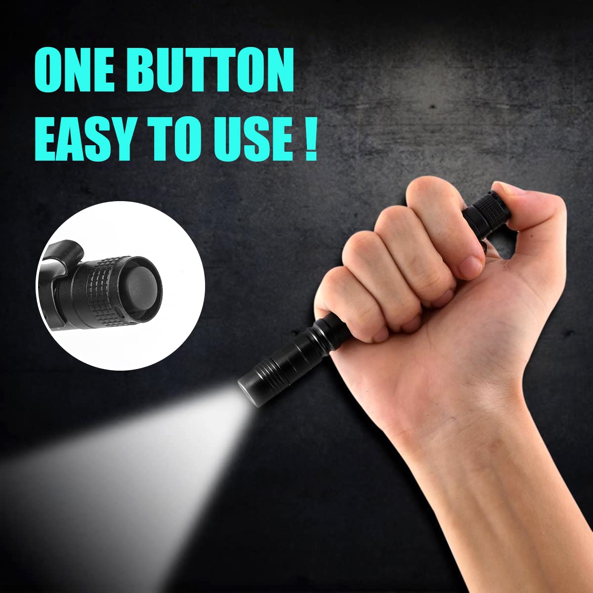 Portable Mini LED Pen Flashlig - Outdoor Adventure Camp 评论和价格
