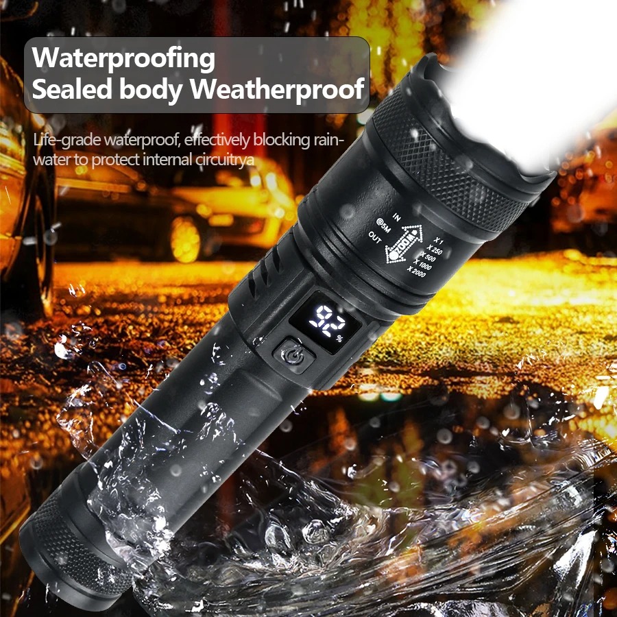 Rechargeable LED Flashlight 10 - Outdoor Adventure Camp 评论和价格