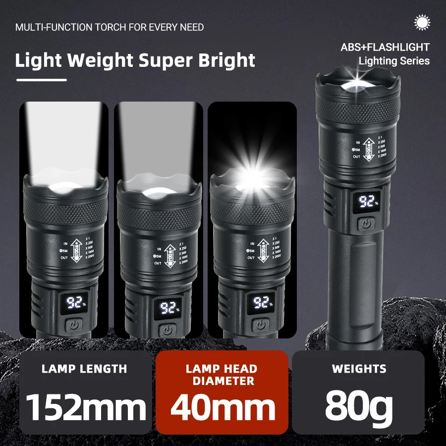 Rechargeable LED Flashlight 10 - Outdoor Adventure Camp 评论和价格
