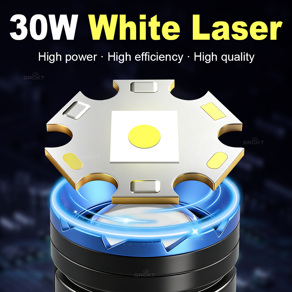 White Laser Camping Flashlight - Outdoor Adventure Camp 评论和价格