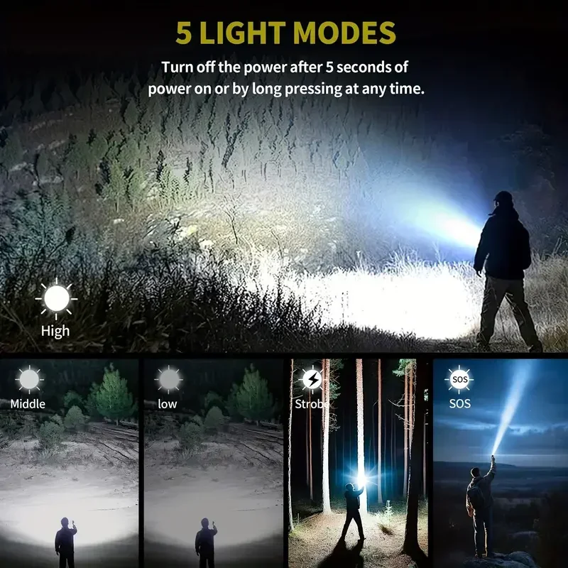 Ultra Powerful Flashlight Conc - Outdoor Adventure Camp 评论和价格