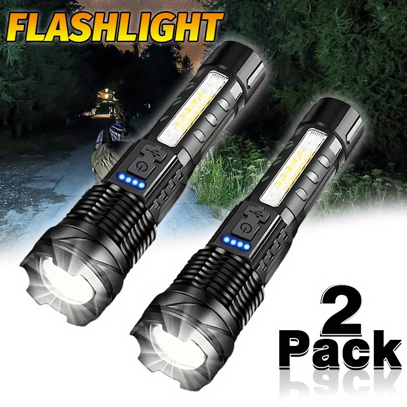 Powerful XHP50 LED Flashlight  - Outdoor Adventure Camp 评论和价格