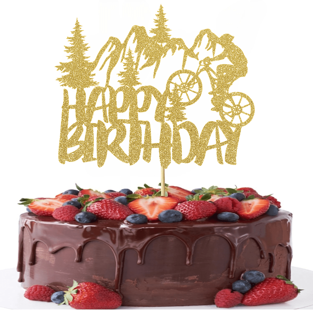 1pc Golden Glittering Retireme - Outdoor Adventure Birthday Party 评论和价格